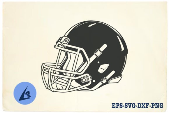 American Football Helmet SVG Clipart 10: Graphics for Crafts & Campaigns