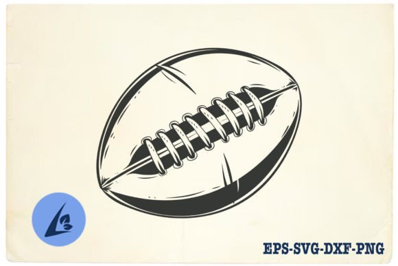American Football SVG Clipart 11: Graphics for Crafts & Content