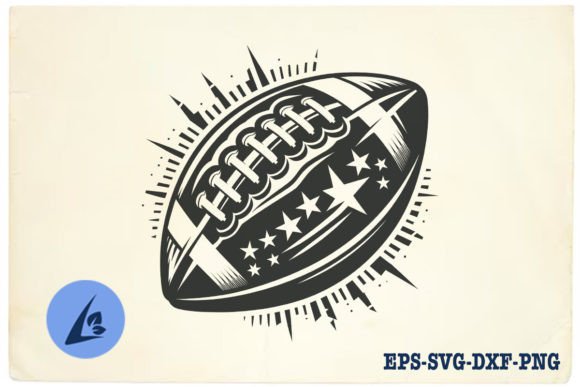 American Football SVG Clipart 12: Graphics for Crafts & Branding