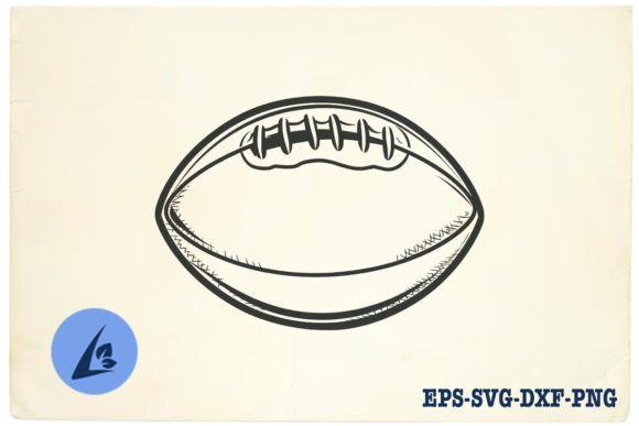American Football SVG Clipart 13: Crafts & Graphics for Local Branding