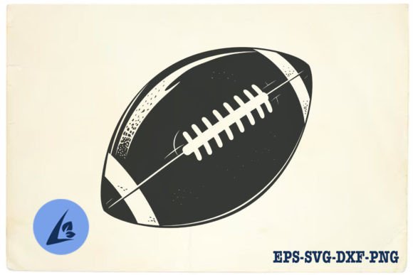 American Football SVG Clipart 16 for Crafts & Graphics