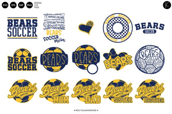 Bears Soccer Football Bundle: Graphics & Crafts Review