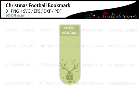 Christmas Football Bookmark: Crafts & Graphics Review