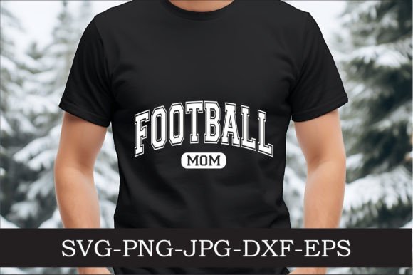 Football Mom Varsity Letters Svg Png Graphics for Crafts