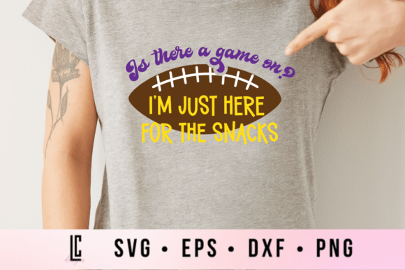 Football Snacks SVG Football Party Graphics