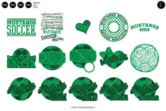 Mustangs Soccer Football Bundle: Graphics & Crafts Review