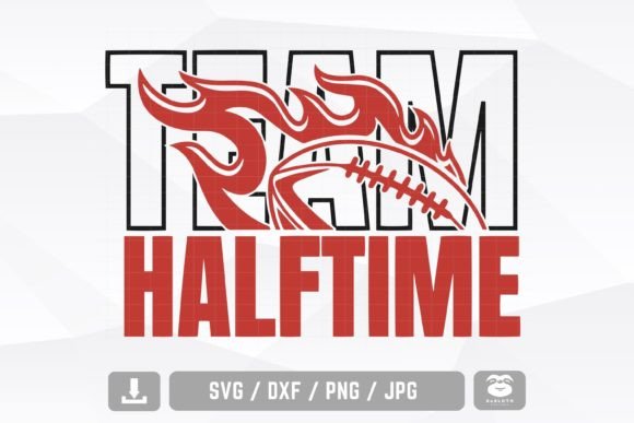Team Halftime SVG: Funny Football SVG